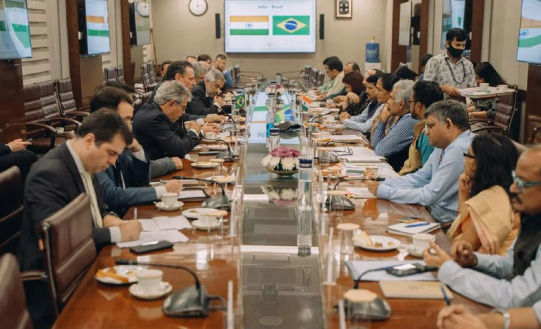 Encontro entre os ministros da Agricultura brasileira e indiana avança comércio bilateral entre os países