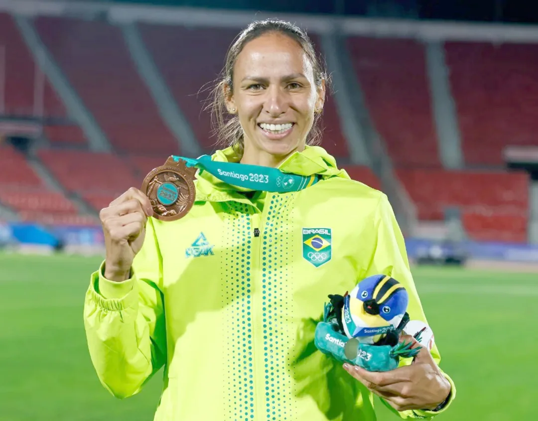 Londrinense Tatiane Raquel Silva é bronze no Pan