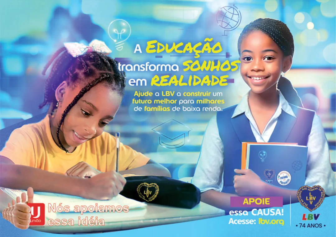 1 milhão de refeições e 18 mil kits pedagógicos: compromisso da LBV para iniciar 2024