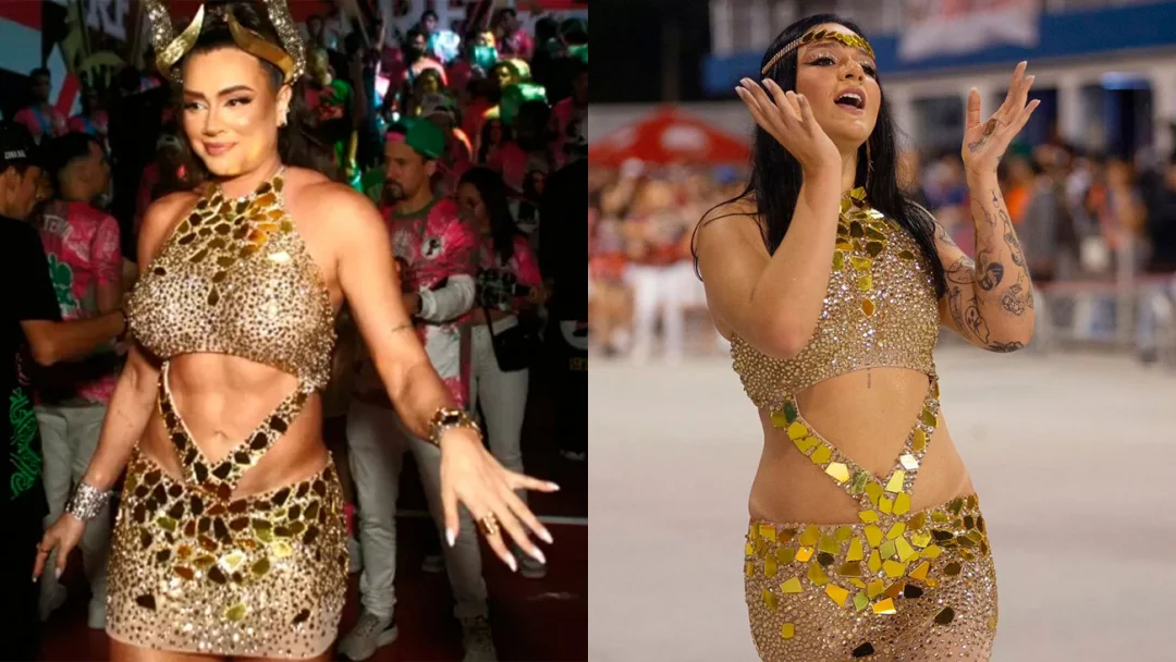 Musa do Carnaval arremata por R$ 12 ml look de Juju Salimeni para ensaio: “minha inspiração”