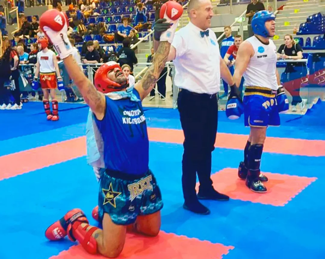 Guilherme Belarmino conquista medalha de ouro na Italian World Cup Kickboxing