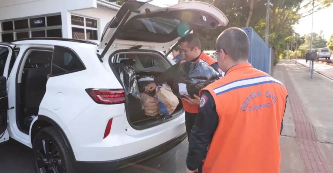 Defesa Civil de Londrina disponibiliza dois novos pontos para o recebimento de donativos para o RS