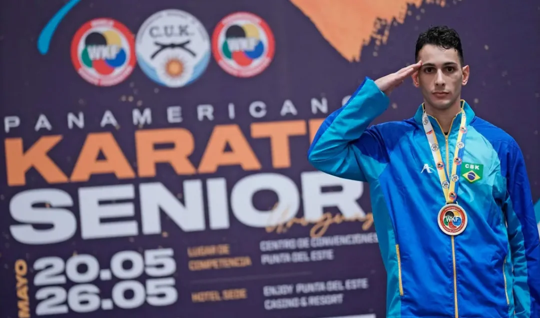 Atleta londrinense conquista o Panamericano de Karatê no Uruguai