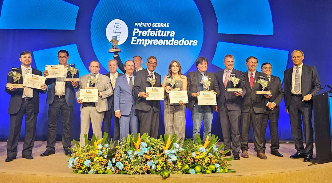 Projetos de Curitiba e Assaí são vencedores nacionais do Prêmio Sebrae Prefeitura Empreendedora