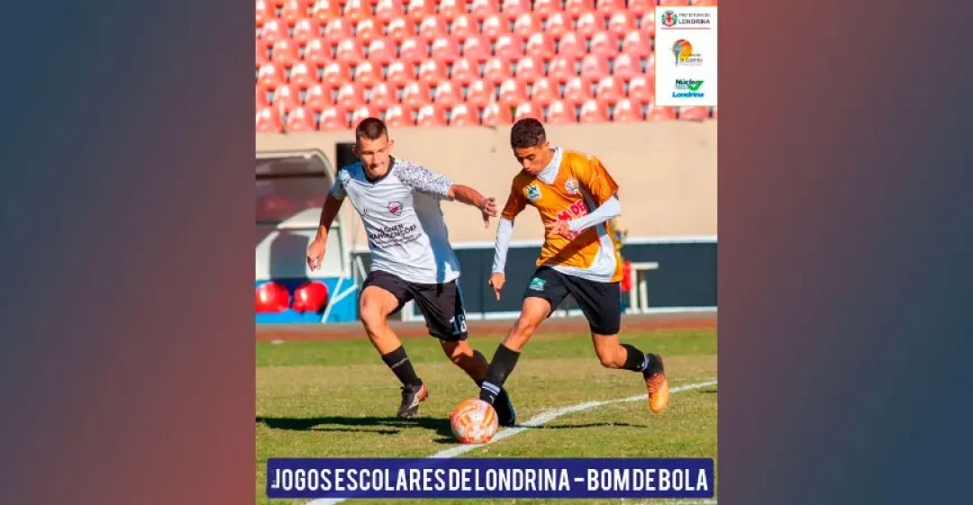 Jogos Escolares Bom de Bola iniciam disputas em Londrina nesta segunda-feira (17)