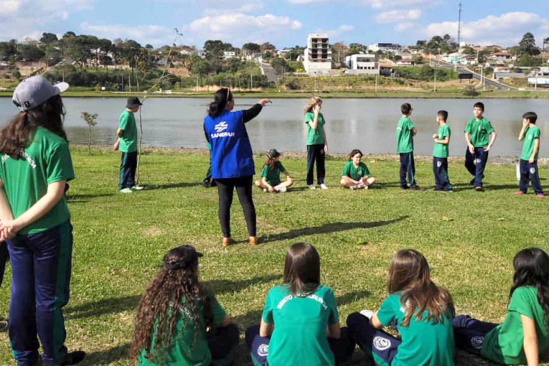 Sanepar leva projeto de preservação ambiental para alunos da Epesmel