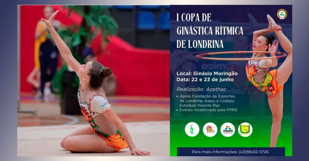 Acethac realiza 1ª Copa de Ginástica Rítmica de Londrina no Moringão