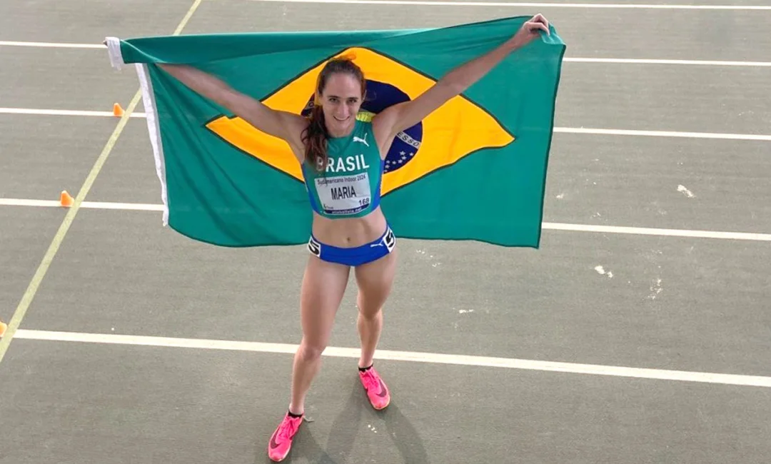 Atleta paranaense vai disputar as Olimpíadas de Paris nos 800m rasos