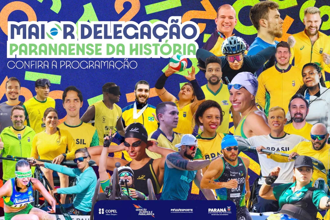 Paralimpíada de Paris-2024: quem são e quando competem os paratletas do Paraná
