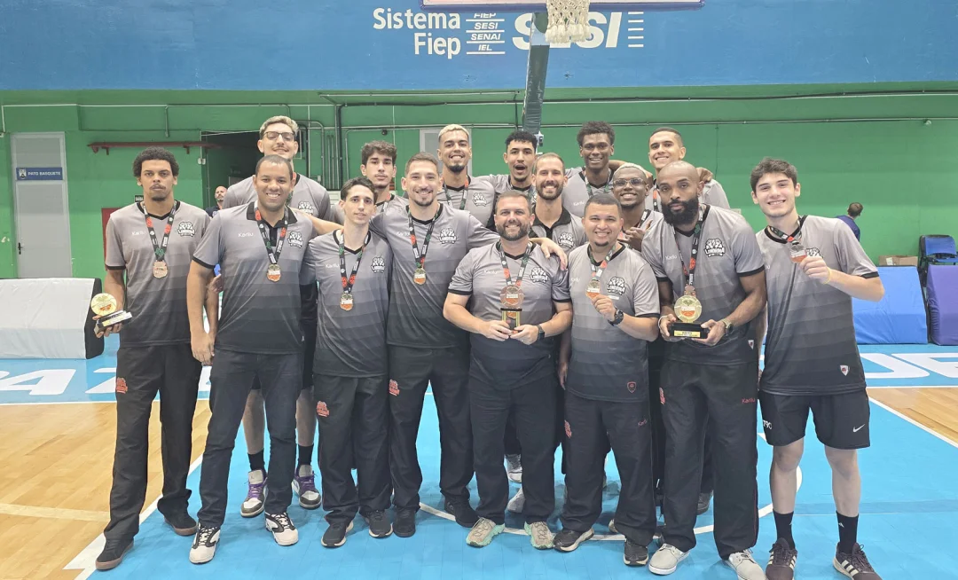 APVE Londrina fica com o bronze no Campeonato Paranaense de Basquete