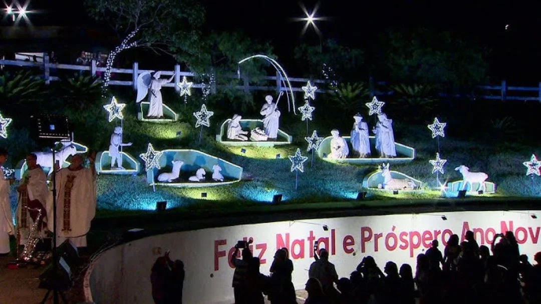 Iluminação de Natal será acesa no Santuário do Pai das Misericórdias