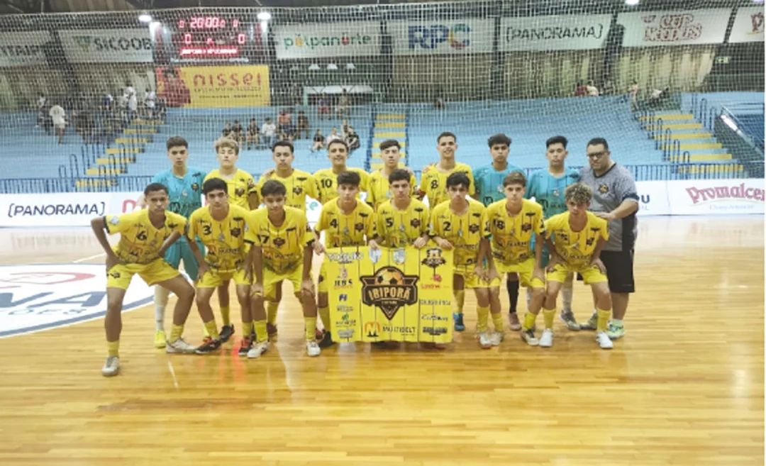 Ibiporã Futsal Sub-16 conquista a classificação entre os 4 melhores do Paraná