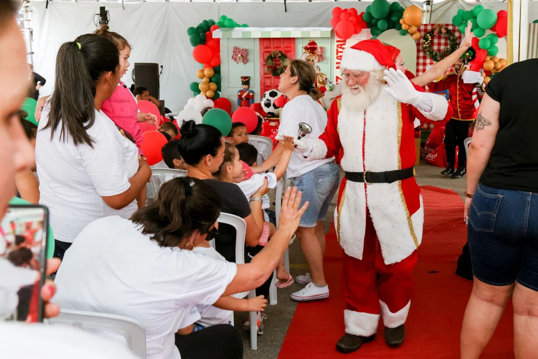 Sexta-feira tem festa de Natal em Londrina para crianças carentes