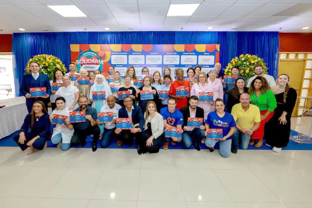 Instituição beneficente de Londrina recebe doação da Campanha Solidária Condor