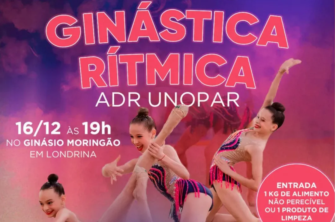 Festival de Ginástica Rítmica da ADR Unopar terá ampla programação