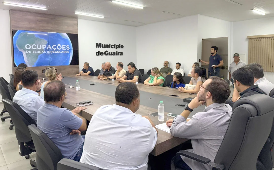 Em visita a Guaíra, Filipe Barros cobra governo Lula sobre conflitos fundiários na região