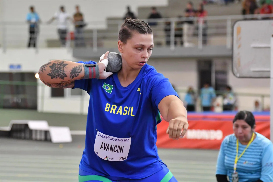 Livia Avancini conquista o bronze no Sula Indoor de atletismo