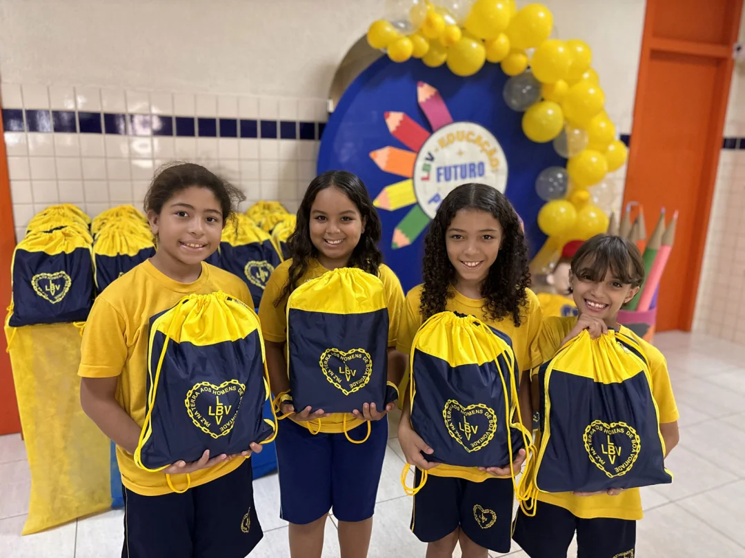 LBV beneficia crianças e adolescentes com entrega de kits pedagógicosem Londrina