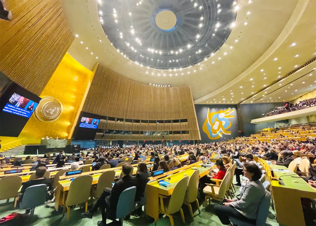 Boas práticas socioeducacionais da LBV são compartilhadas na 69ª Sessão da Comissão sobre a Situação da Mulher, da ONU