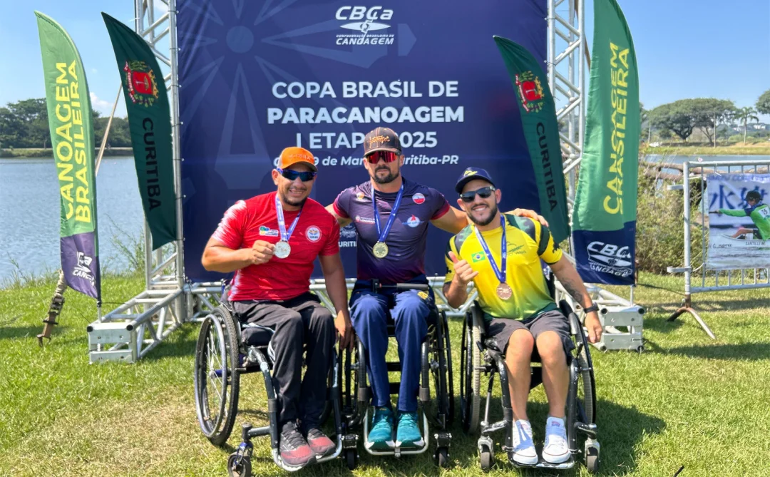É hexa! Igor Tofalini conquista ouro na Copa Brasil de Paracanoagem
