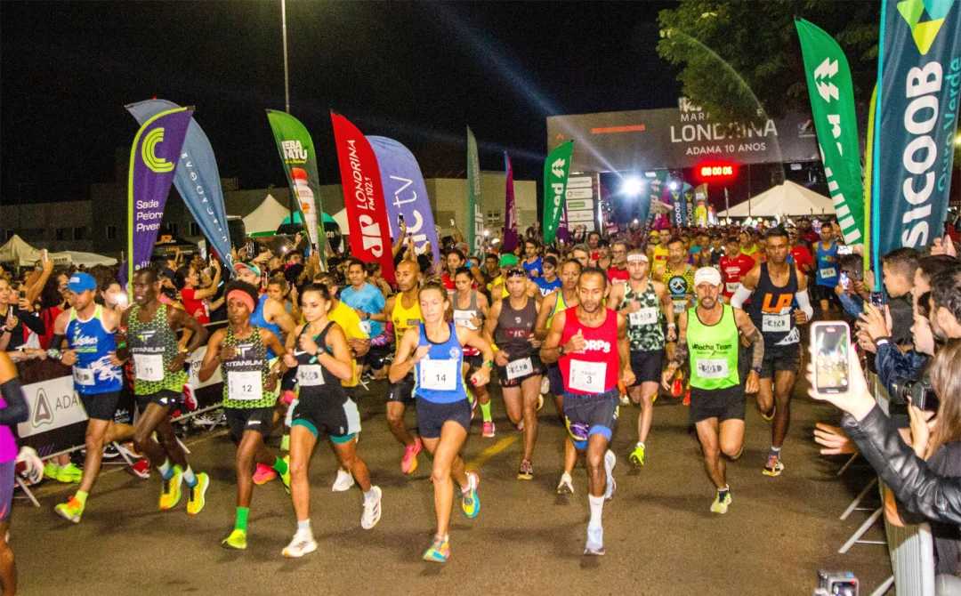 Com inscrições abertas, Maratona de Londrina Adama 2025 está confirmada para 29 de junho