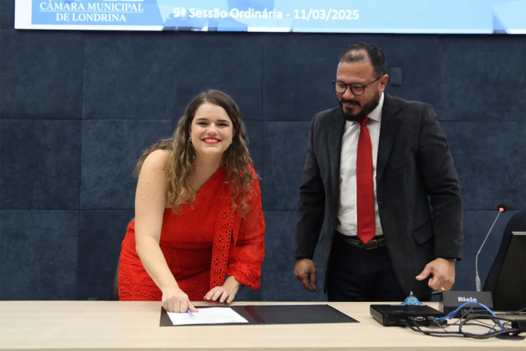 Paula Vicente assume vaga na Câmara de Londrina