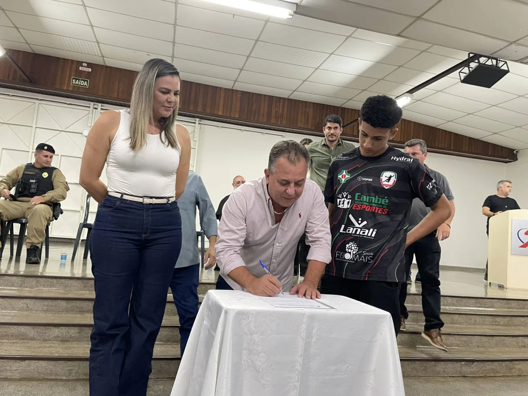 Cambé: Prefeitura promove lançamento do Bolsa Atleta e Bolsa Técnico 2025