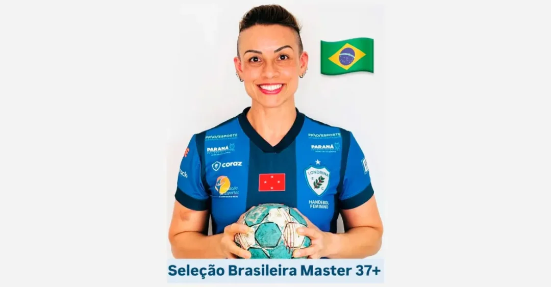 Atleta do Londrina Handebol irá competir pela Seleção Brasileira Master