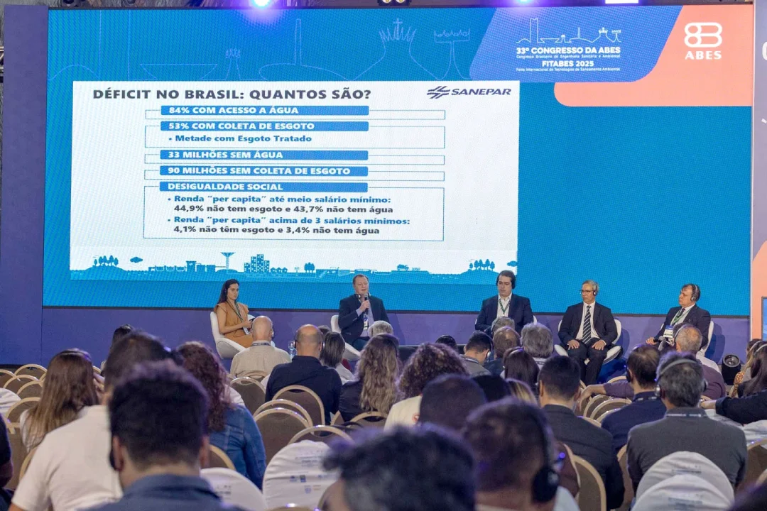 Saneamento Ambiental: Resíduos sólidos, licenciamento ambiental e financiamento para o setor encerram participação da Sanepar no Congresso da ABES