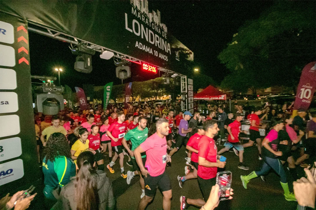 Com atletas de 18 estados confirmados, Maratona de Londrina Adama 2025 entra na reta final de inscrições