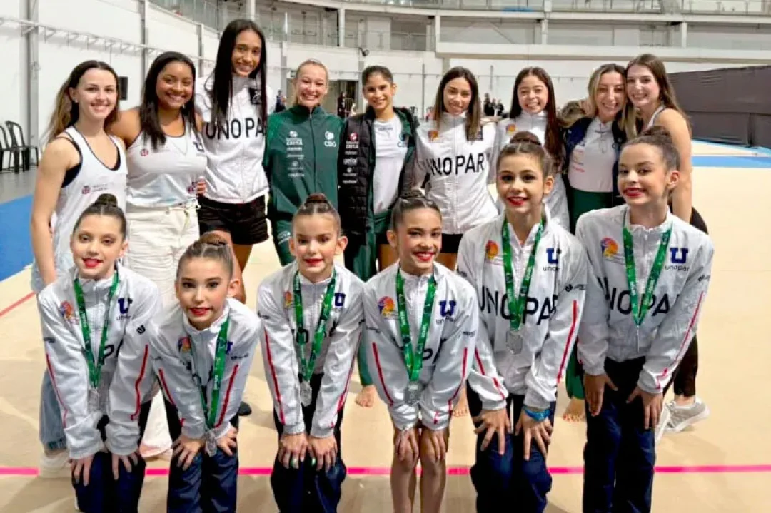 Ginastas da ADR Unopar Londrina conquistam medalhas em duas competições nacionais