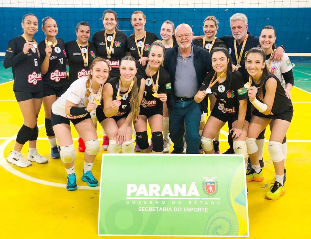 Rolândia: Voleibol feminino é campeão da fase regional Jogos Abertos do Paraná