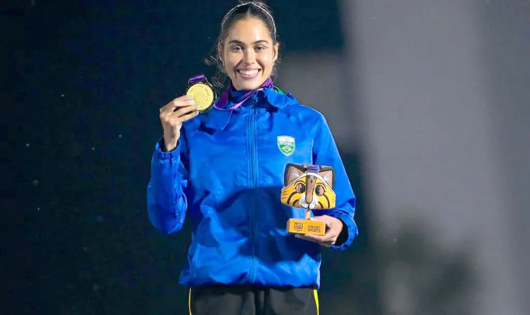 Sabrina Gabrieli conquista medalha de ouro e quebra recorde no Pan-Americano Junior