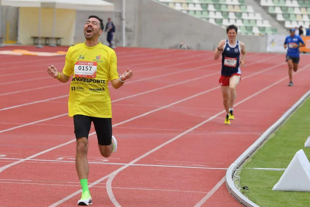 Paranaense conquista três medalhas nos Jogos Mundiais de Atletas Transplantados