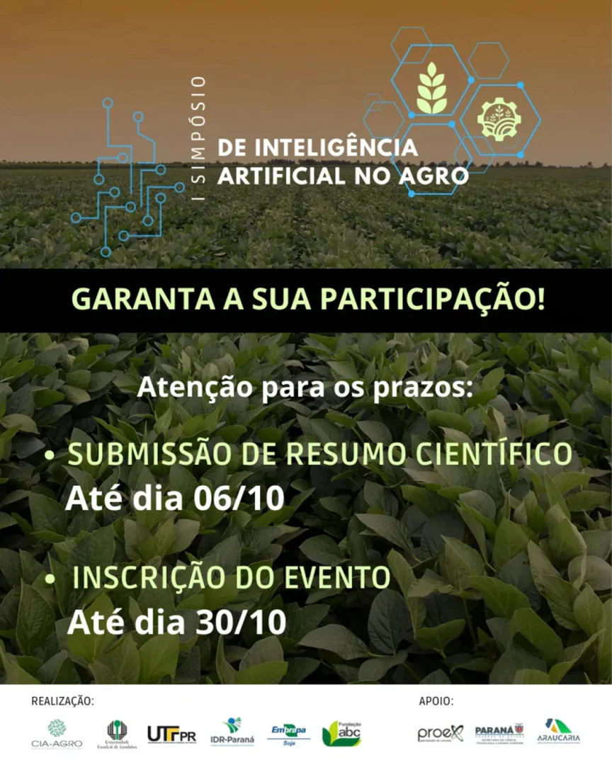 Simpósio aborda uso de Inteligência Artificial no Agronegócio