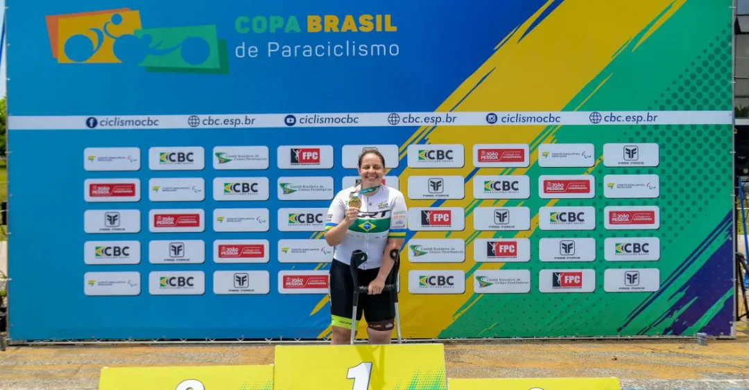 Paratleta londrinense conquista dois ouros na 3ª etapa da Copa Brasil de Paraciclismo