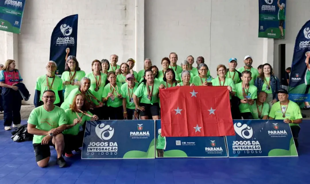 Londrina conquista medalhas inéditas nos Jogos de Integração do Idoso