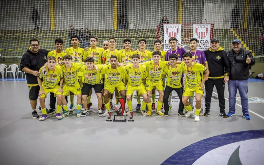 Sub-17: time de futsal de Ibiporã vence Série Ouro dos Jogos da Juventude do Paraná