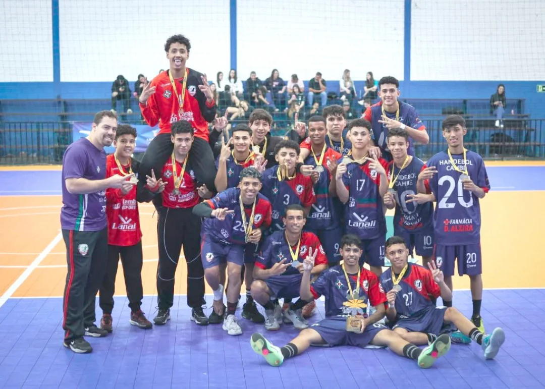Handebol de Cambé é bicampeão dos Jogos da Juventude do Paraná