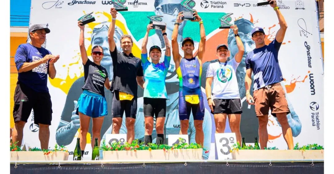 Londrinenses são destaque no Campeonato Brasileiro de Triathlon Olímpico