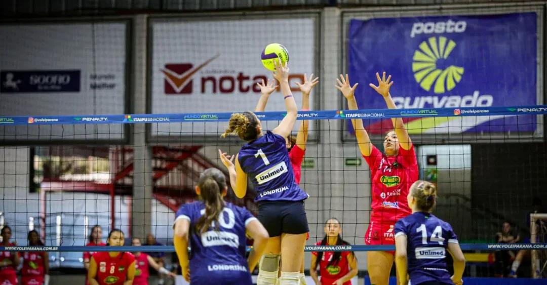 Londrina Vôlei garante permanência na Série A do Campeonato Paranaense Sub-19