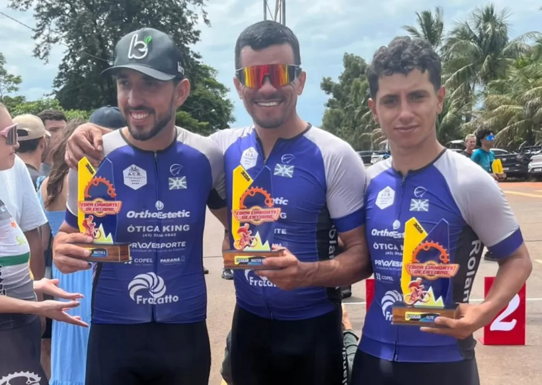 Ciclismo de Rolândia fez bonito em Cianorte