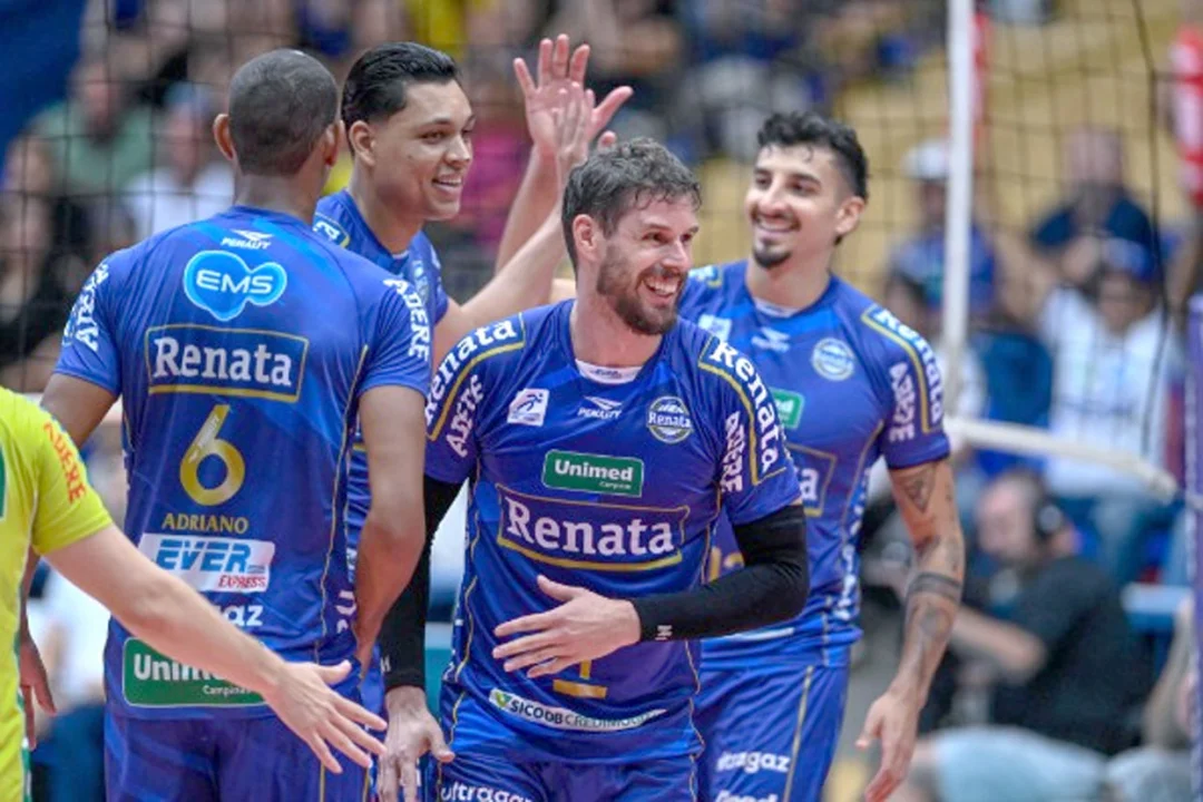 Vôlei Renata disputa semifinal da Copa Brasil 2026 em Londrina após conquista do título sul-americano