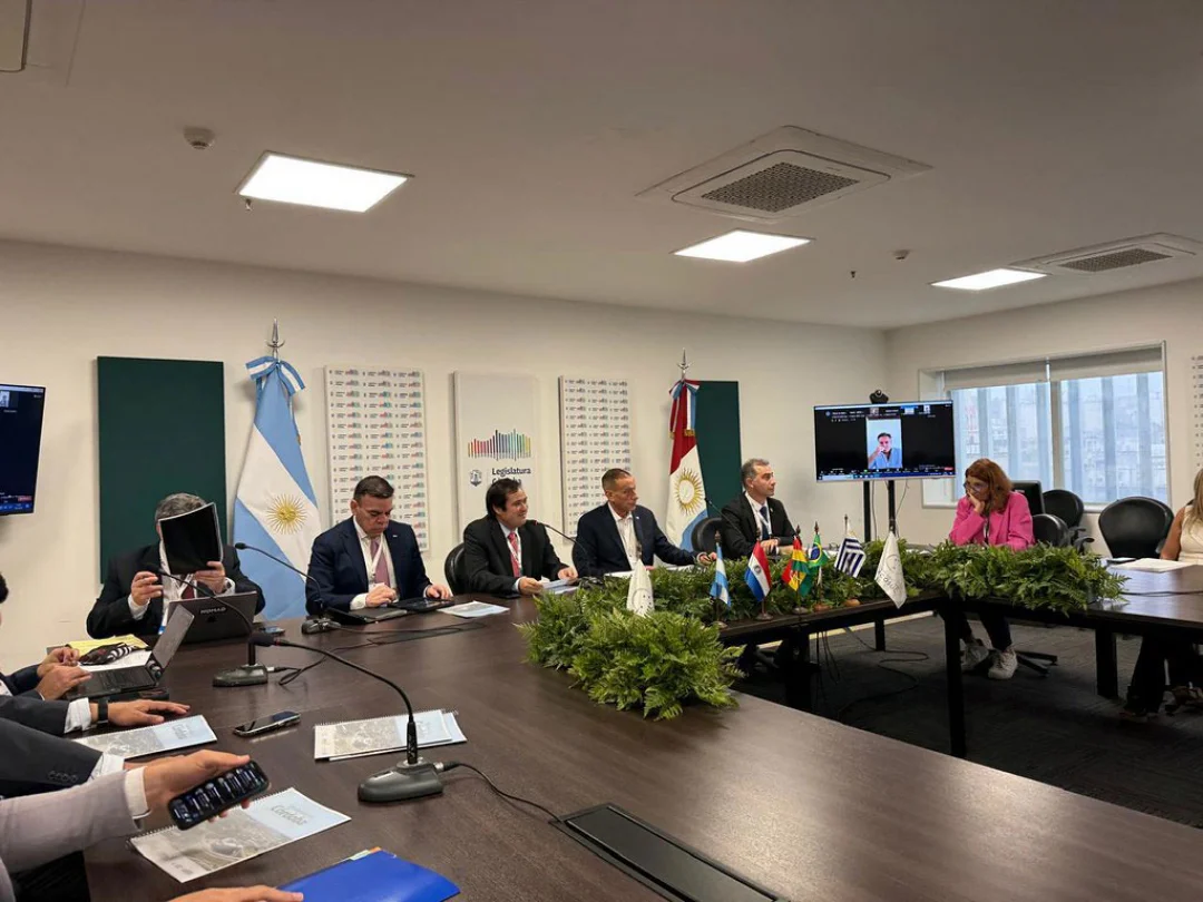 PARLASUR celebró su 106ª sesión en Córdoba con autoridades provinciales y nuevos parlamentarios electos