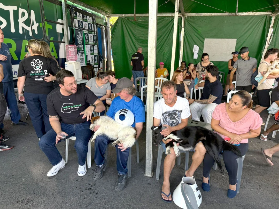 Castra+Paraná2 chega com mutirão de castração gratuita de animais no Norte do Paraná