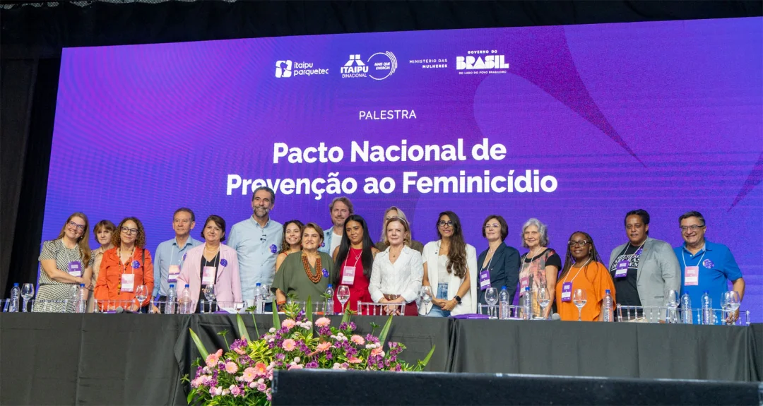 Itaipu formaliza compromisso com o Pacto Nacional contra o Feminicídio
