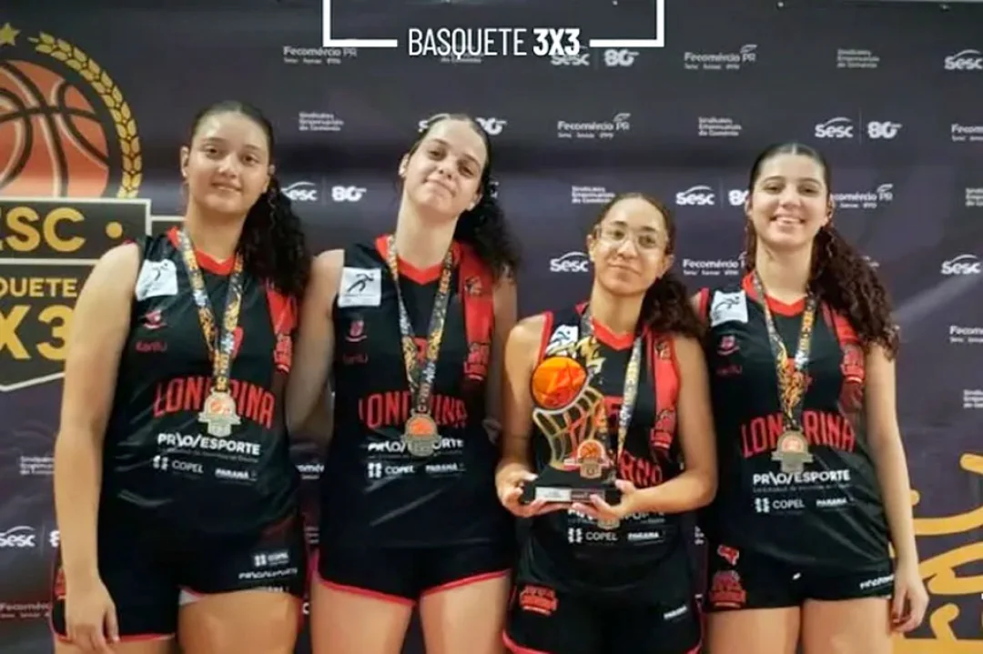 Times da APVE Londrina obtêm conquistas na Copa Sesc de Basquete 3×3 em Cornélio Procópio