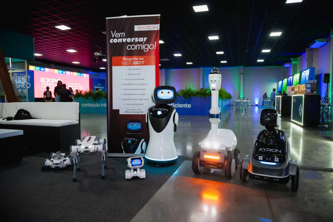 Robôs inteligentes estarão no Pavilhão SmartAgro
