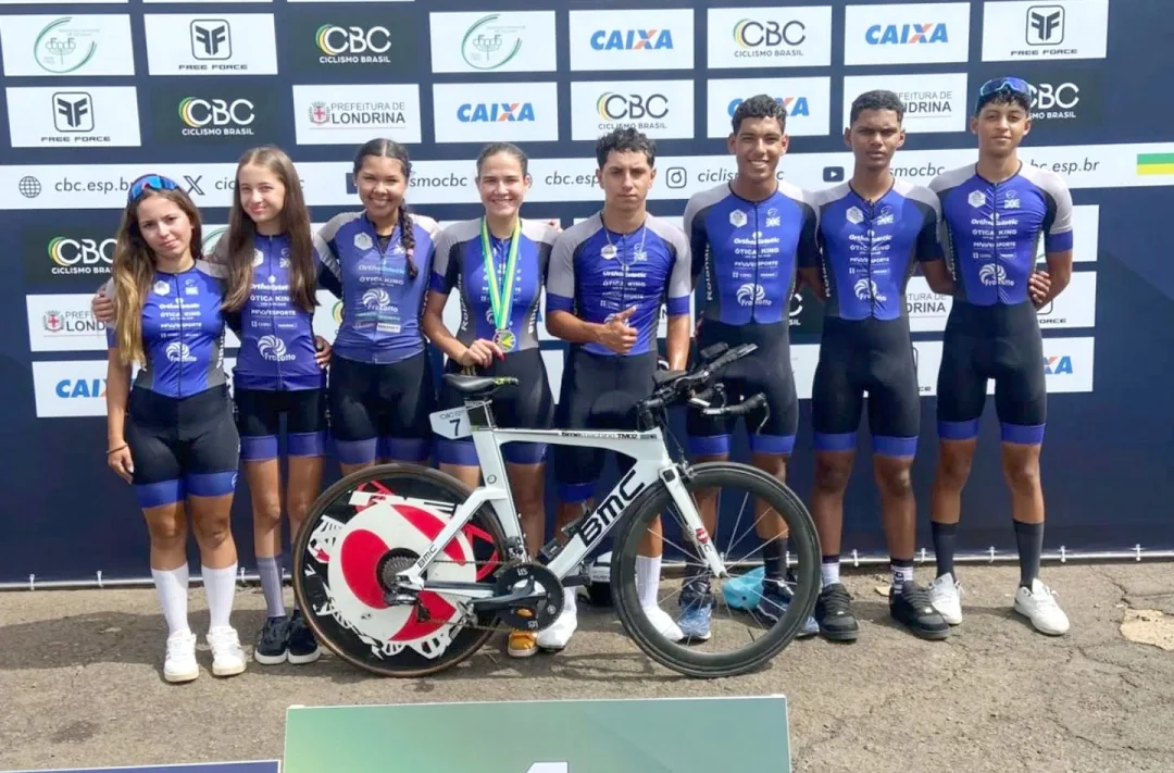 Ciclista de Rolândia é bronze no Brasileiro de Estrada
