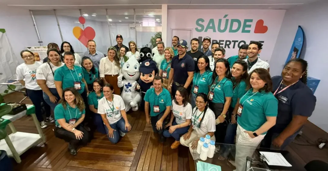 Espaço de Saúde da Prefeitura abre na ExpoLondrina 2026 e inicia vacinação ao público